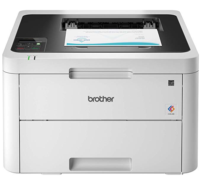 Brother HL-L3230CDW Compact Digital Color Printer Providing Laser Printer Quality Results, Wireless Printing, Duplex Printing