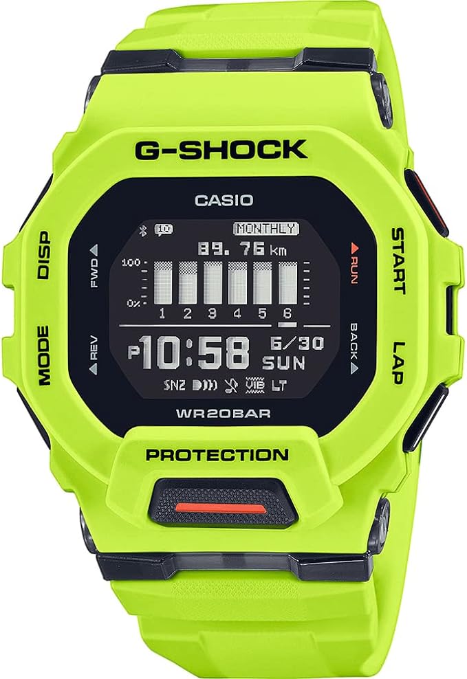 Casio Men's Digital Quartz Watch with Plastic Strap GBD-200-9ER