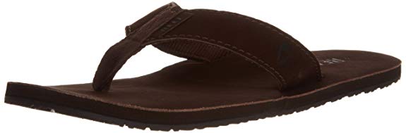 Reef Leather Smoothy Flip Flops for Men