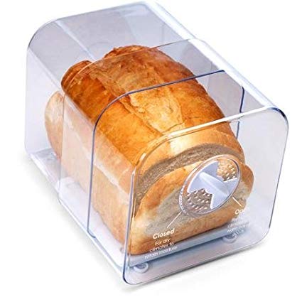 Expands Up To 11" Long, Durable And Corrosion Free, Adjustable Bread Keeper, Clear