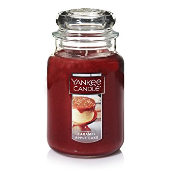 Yankee Caramel Apple Cake Large Jar Candle