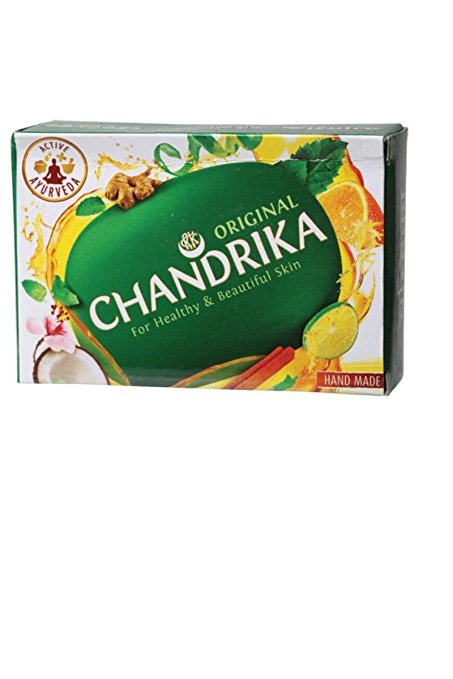 Chandrika Bath Soap Ayurvedic, 75g, 10 Pack