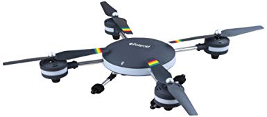 Polaroid PL3000 Remote Control Camera Drone Vehicle, Black