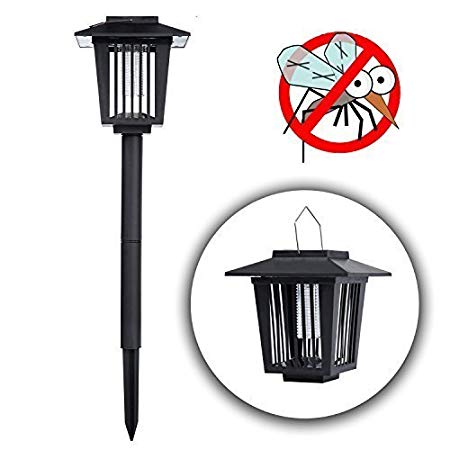 Bug Zapper，Solar Powered Bug Zapper Light, Mosquito Trap Indoor Mosquito Killer Insect Trap Enhanced Outdoor Flying Insect Killer & Bug Zapper