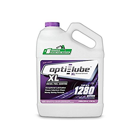 Opti-Lube XL Xtreme Lubricant Diesel Fuel Improver: 1 Gallon without Accessories Treats up to 1,280 Gallons