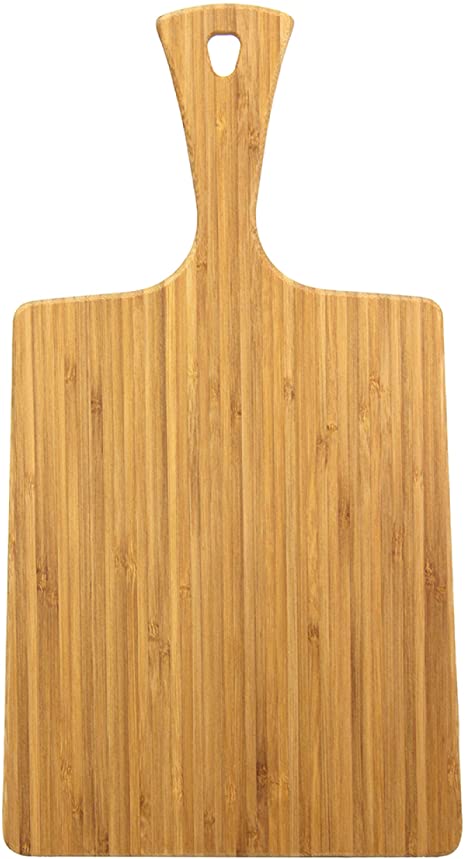 Totally Bamboo GreenLite 15" Dishwasher Safe Bamboo Serving Paddle and Cutting Board