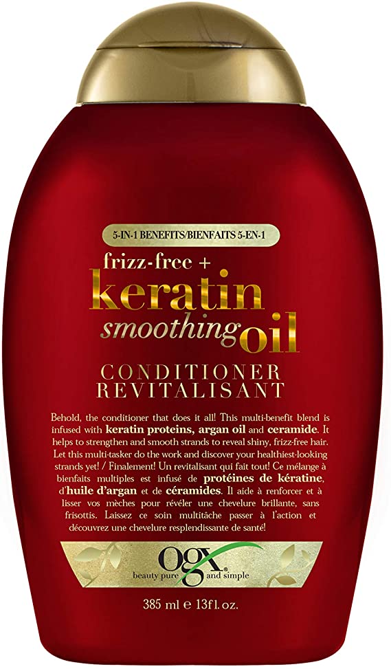 OGX strengthening and smooth Extra Strength Keratin Oil Conditioner, 385 ml.