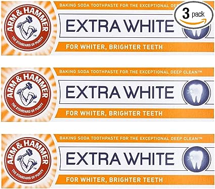 Arm & Hammer Extra White Toothpaste - Pack of 3