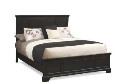 Home Styles 5531-600 Bedford Bed Frame, King, Black