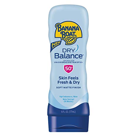 Banana Boat Sunscreen Dry Balance Broad Spectrum Sunscreen Lotion, SPF 50  - 6 Ounce