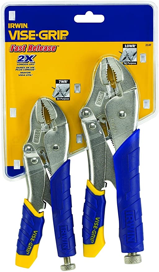 Fast Releaseâ„¢ Locking Pliers 7WR & 10WR Set of 2