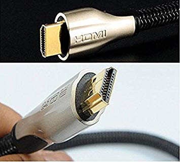 REALMAX®[New Version] 0.5m 1m 2m 3m 4m 5m 10m HDMI Cable For All HD Ready Devices Such As Smart TV Xbox PS4 PS3 Laptop HDTV Virgin Sky BT Set Top Box Projector DVD BluRay Player PC And More High Speed (0.5m (1.6 Feet))