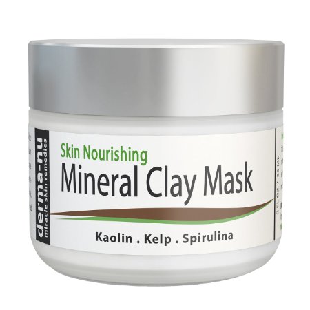 Healing Clay Mud Mask for Deep Pore Cleansing - Best Face Mask for Acne Oily Skin and Blackheads - Reduces Wrinkles and Minimizes Pores - Organic and Natural Skin Cleanser and Therapeutic Spa Mask - 2oz