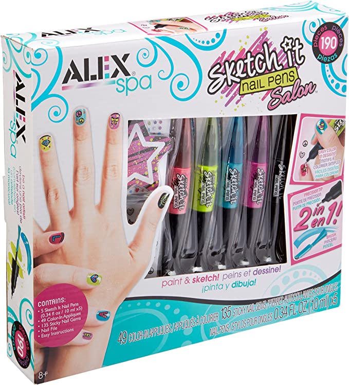Alex Toys Spa Sketch It Nail Pen Salon