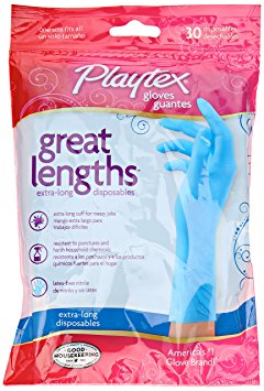Playtex Great Lengths Disposable Glove, 30 Count