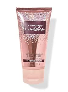 Bath and Body Works Travel Size Body Care - 2.5 Oz 24 Hour Moisture Body Cream (A Thousand Wishes)