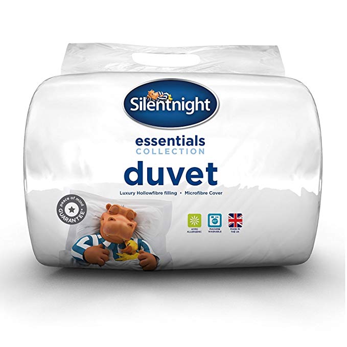 Silentnight Essential 13.5 Tog Duvet, White, Double