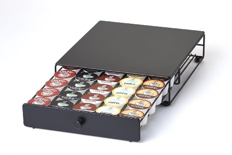 NIFTY 6406 Under the Brewer Storage Drawer for K-Cup Pods, Black