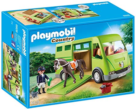 Playmobil 6928 Country Horse Box with Opening Side Door