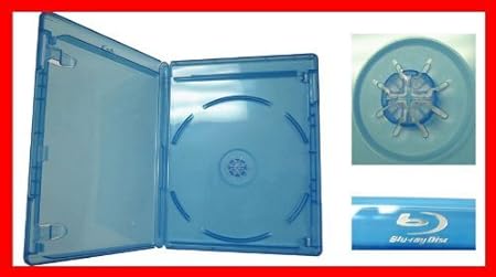 12.5 mm Viva Elite Blu-ray Single Disc Case Standard Size Hold 1 Disc (28 Pcs a Pack)