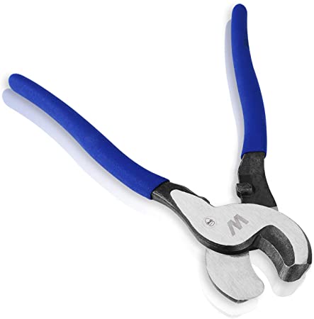 WISEPRO Multifunctional 10-inch Cable Pliers, Non-slip handle、Sharp、Wear-resistant、 High Carbon Steel Wire Cable Cutters