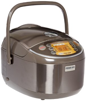 Zojirushi NP-NVC18 Induction Heating Pressure Cooker (Uncooked) and Warmer, 10 Cups/1.8-Liter