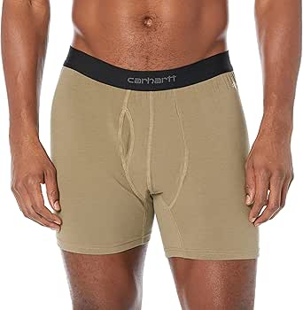 Carhartt Men's Force Stretch Cotton 5-inch Boxer Brief