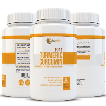 Turmeric Curcumin  500mg 120 Capsules Standardized  Curcuminoids Natural Joint Pain Relief  Herbal Supplement Supports Liver Anti Inflammatory and Antioxidant