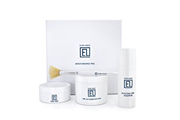 Ellen Lange At Home Professional Facial Glycolic Chemical Skin Peel Treatment Kit