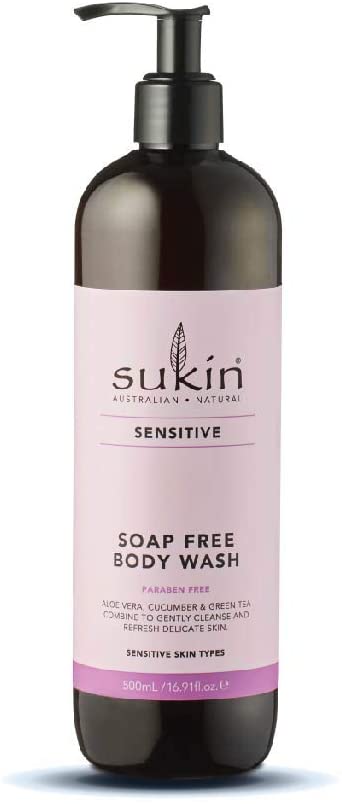 Sukin Sensitive Soap Free Body Wash 500ml