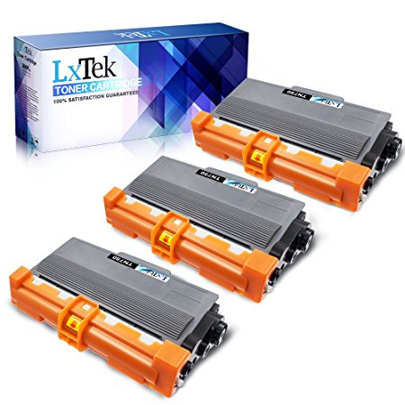 LxTek New Updated Compatible TN750 TN720 Toner Cartridge High Yield Replacement for Brother TN750 TN-750 TN720 TN-720 for Brother HL-5450DN MFC-8910DW HL-6180DW HL-5470DW DCP-8110DN MFC-8510DN (3Pack)