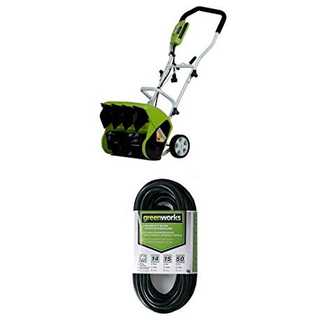 GreenWorks 26022 10 Amp 16-Inch Corded Snow Shovel