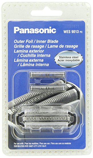 Panasonic WES9013PC Electric Razor Replacement Inner Blade and Outer Foil Set for Men