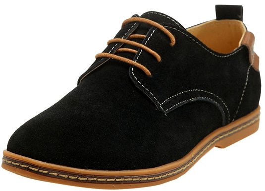 iLoveSIA Mens Leather Suede Casual Oxfords Shoe