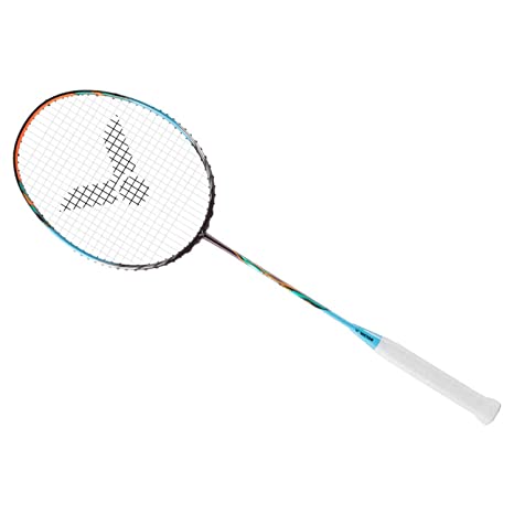 Victor Auraspeed 70K Speed Series G5 Unstrung Graphite Badminton Racket (4U, Sky Blue)