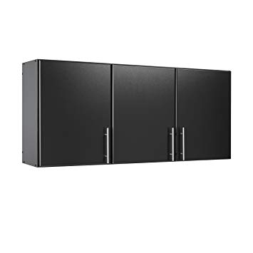 Prepac BEW-5424 Storage, Elite 54" Wall Cabinet, Black