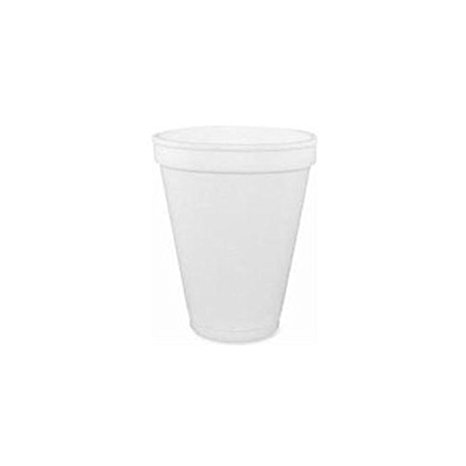 Genuine Joe GJO58550 Hot/Cold Foam Cup, 8-Ounce Capacity, White (Carton of 1000)