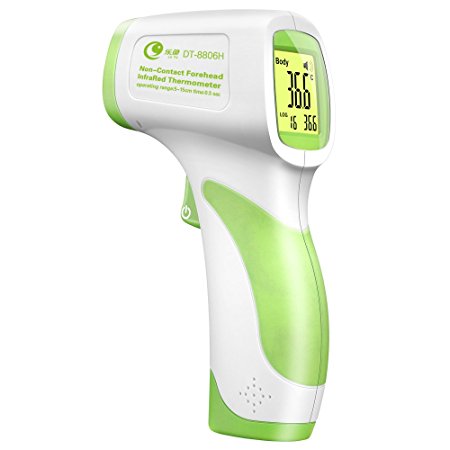 Le Yu DT-8806H Medical Forehead Infrared Thermometer with Ear Function Suitable For Baby, Infant, Toddler and Adults with FDA and CE Approved