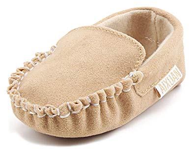 Anrenity Baby Loafer Infant Toddler Boys Girls Soft Slip On Classic Boat Shoes