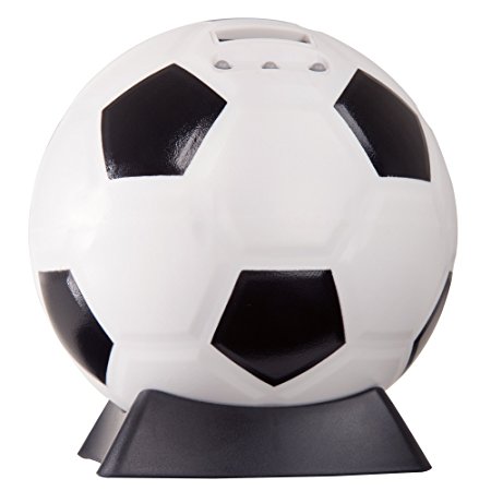 Hey! Play! Soccer Ball Digital Coin Counting Bank
