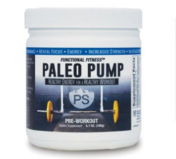 #1 Rated PALEO PUMP All Natural Pre-Workout Energy Blend | 30 Servings Per Container | No Additives All Natural Flavoring | 5.7 oz Jar | Paleo Diet Friendly | Free Shipping!
