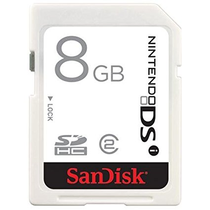 SanDisk 8GB SDHC for Nintendo DSi