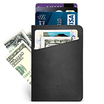 Wallets for Men - Mens Wallet Slim Front Pocket Card Holder Sleeve - RFID Blocking