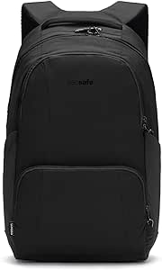 Pacsafe Metrosafe LS450 Anti Theft 25L Backpack, Black