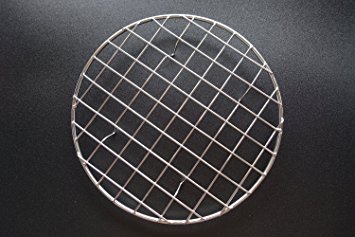 B&S FEEL Multi-Purpose Stainless Steel Round Baking and Cooling Rack, 8.25-Inches