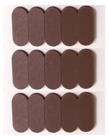 Gms Optical Soft Foam Nose Pads - Brown (15 Count)