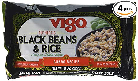 Vigo Rice Mix and Black Bean, 8oz (Pack of 4)