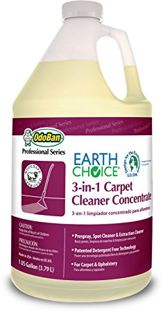 OdoBan 960262-G4 Earth Choice 3-in-1 Carpet Cleaner Concentrate , One Gallon