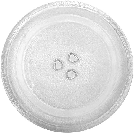 Microwave Glass Plate Replacement, 12.4"/315mm Universal Microwave Glass Turntable Round Plate Cooking Tray Replacement Accessories