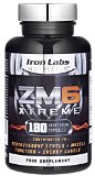 ZM6 Xtreme - 2100mg  180 Vegetarian Capsules  2-3 month supply  Zinc Magnesium Supplement Officially Licensed ZM6  Testosterone Muscle Growth and Strength